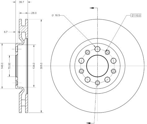 Remy RAD1884C - Discofreno autozon.pro