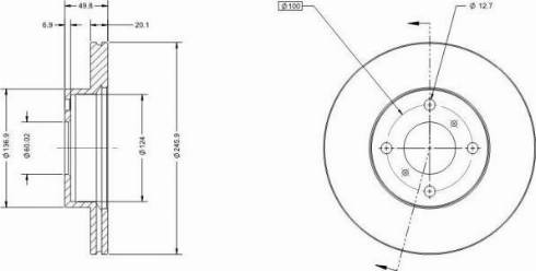 Remy RAD1885C - Discofreno autozon.pro