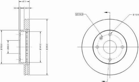 Remy RAD1834C - Discofreno autozon.pro