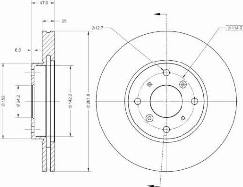 Remy RAD1833C - Discofreno autozon.pro