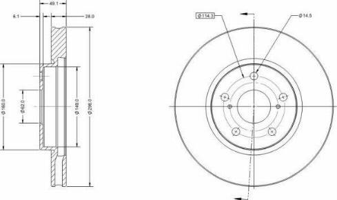 Remy RAD1823C - Discofreno autozon.pro