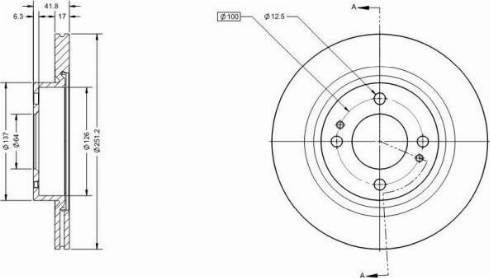 Remy RAD1822C - Discofreno autozon.pro