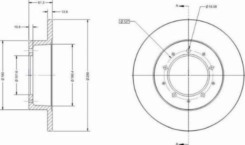 Remy RAD1349C - Discofreno autozon.pro