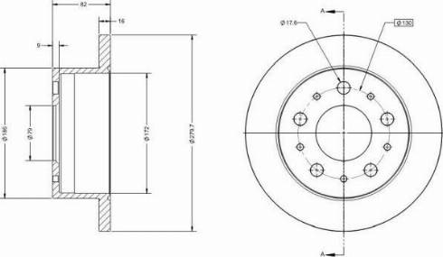 Remy RAD1346C - Discofreno autozon.pro