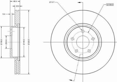 Remy RAD1305C - Discofreno autozon.pro