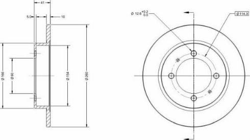 Remy RAD1301C - Discofreno autozon.pro