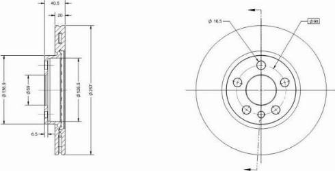 Remy RAD1303C - Discofreno autozon.pro