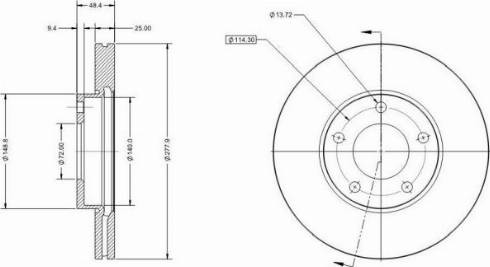 Remy RAD1314C - Discofreno autozon.pro