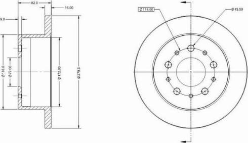 Remy RAD1316C - Discofreno autozon.pro