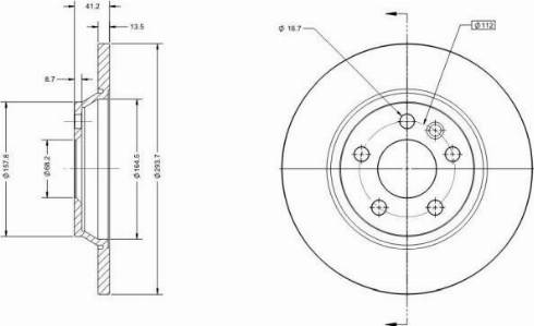 Remy RAD1311C - Discofreno autozon.pro