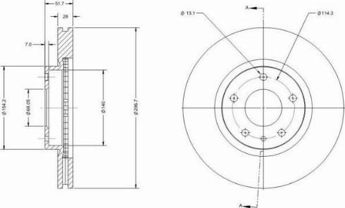 Remy RAD1335C - Discofreno autozon.pro