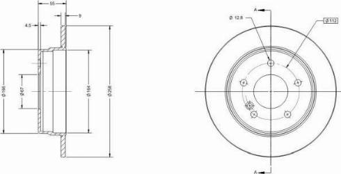 Remy RAD1326C - Discofreno autozon.pro