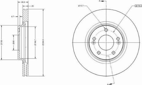 Remy RAD1379C - Discofreno autozon.pro