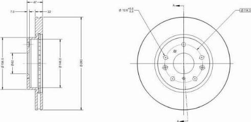 Remy RAD1376C - Discofreno autozon.pro