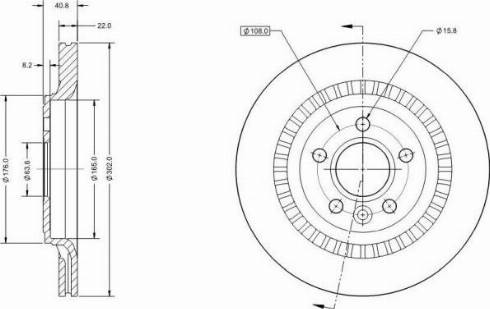 Remy RAD1371C - Discofreno autozon.pro