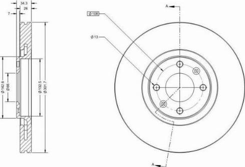 Remy RAD1377C - Discofreno autozon.pro