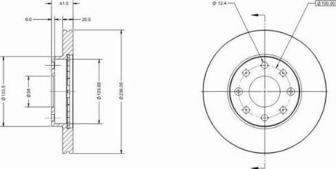 Remy RAD1291C - Discofreno autozon.pro