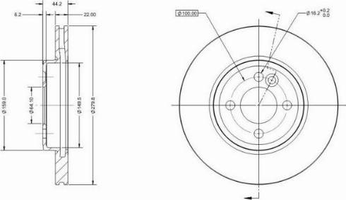 Remy RAD1298C - Discofreno autozon.pro