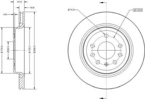 Remy RAD1243C - Discofreno autozon.pro