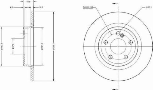 Remy RAD1255C - Discofreno autozon.pro