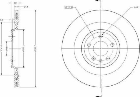 Remy RAD1251C - Discofreno autozon.pro