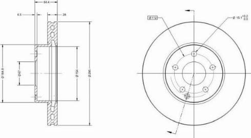 Remy RAD1262C - Discofreno autozon.pro