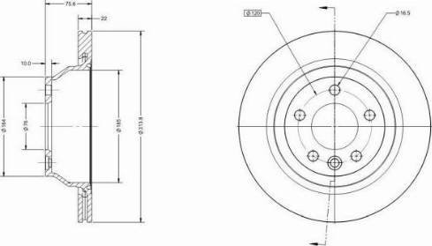 Remy RAD1219C - Discofreno autozon.pro