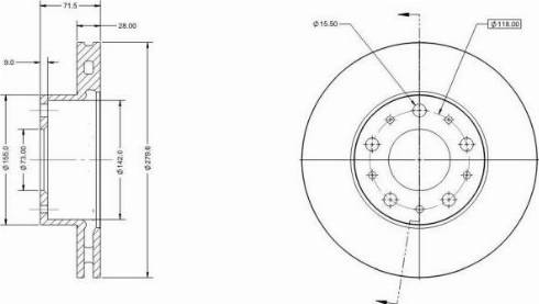 Remy RAD1212C - Discofreno autozon.pro