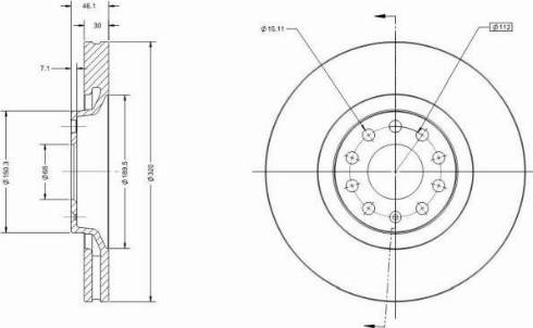 Remy RAD1284C - Discofreno autozon.pro