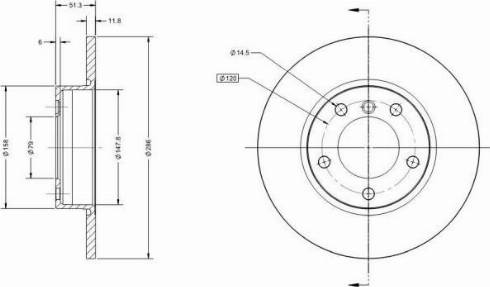 Remy RAD1285C - Discofreno autozon.pro