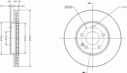 Remy RAD1288C - Discofreno autozon.pro