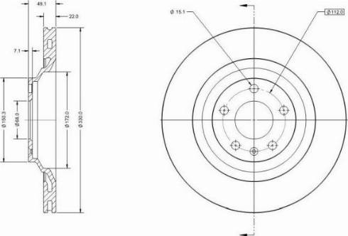 Remy RAD1283C - Discofreno autozon.pro