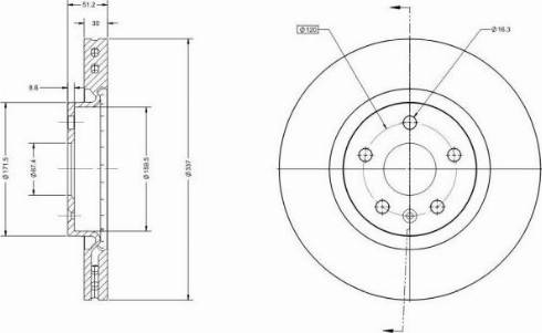 Remy RAD1234C - Discofreno autozon.pro