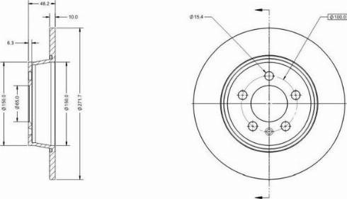 Remy RAD1235C - Discofreno autozon.pro