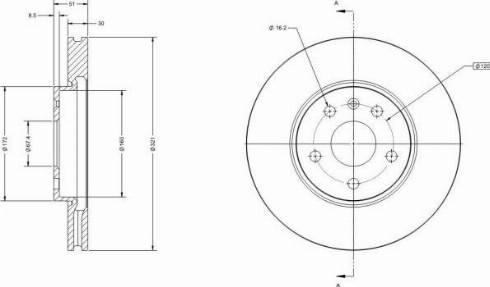 Remy RAD1230C - Discofreno autozon.pro