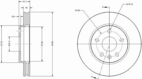 Remy RAD1231C - Discofreno autozon.pro