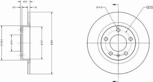 Remy RAD1233C - Discofreno autozon.pro