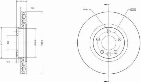 Remy RAD1229C - Discofreno autozon.pro