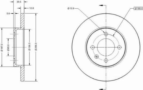 Remy RAD1222C - Discofreno autozon.pro