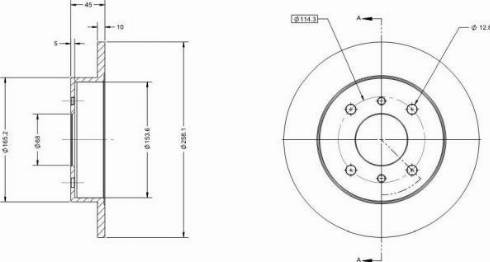 Remy RAD1227C - Discofreno autozon.pro