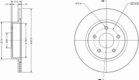 Remy RAD1747C - Discofreno autozon.pro