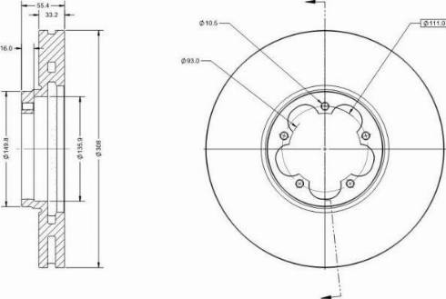 Remy RAD1767C - Discofreno autozon.pro