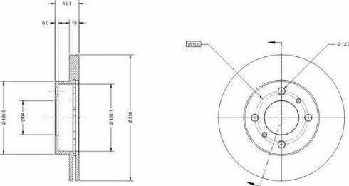 Remy RAD1715C - Discofreno autozon.pro