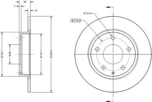 Remy RAD1712C - Discofreno autozon.pro