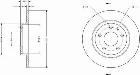 Remy RAD1784C - Discofreno autozon.pro