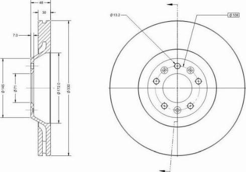 Remy RAD1735C - Discofreno autozon.pro