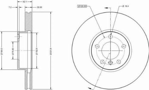 Remy RAD1723C - Discofreno autozon.pro