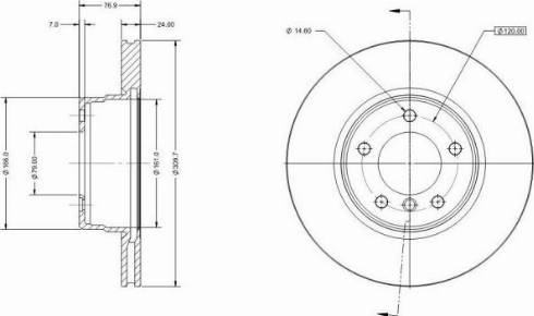 Remy RAD1771C - Discofreno autozon.pro