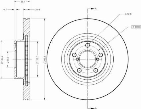 Remy RAD2491C - Discofreno autozon.pro