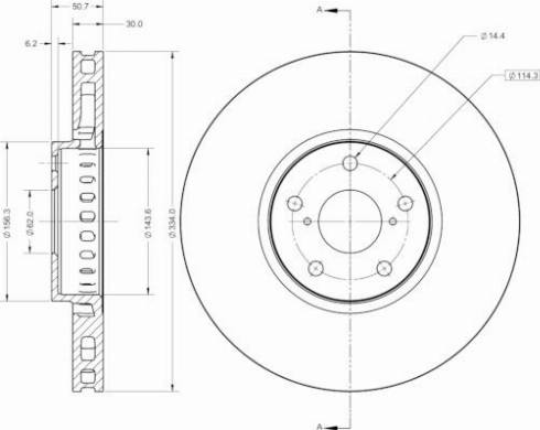 Remy RAD2407C - Discofreno autozon.pro